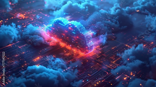 Neural Network Cloud Computing Over Circuit City