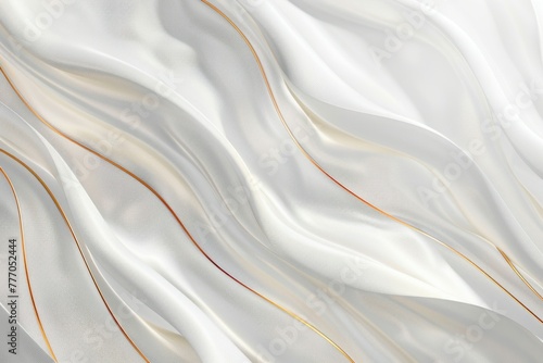 Luxury gold background. Elegant abstract white background with golden lines and waves for design