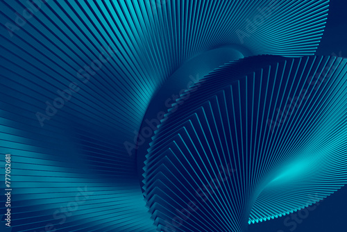 Hard Light Lagoon Blue Abstract Creative Background Design