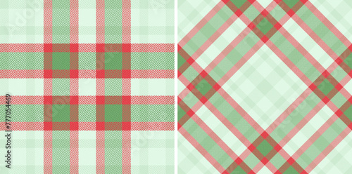 Background texture vector of fabric textile tartan with a check seamless plaid pattern.