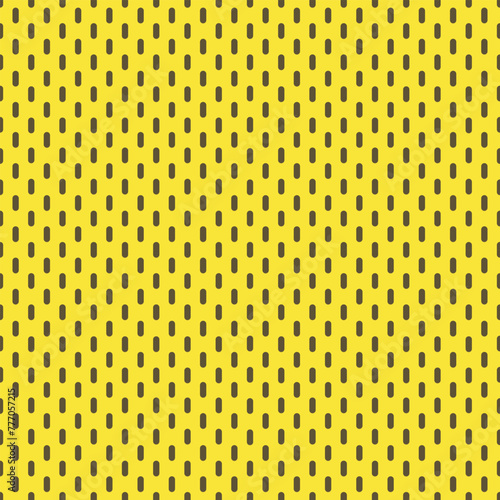 Peg board perforated texture background material with oval holes seamless pattern board vector illustration. Wall structure for working bench tools.