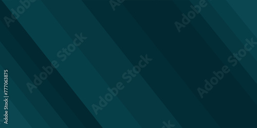Premium background design with a diagonal dark tosca line pattern. Vector horizontal template for digital lux business banner photo