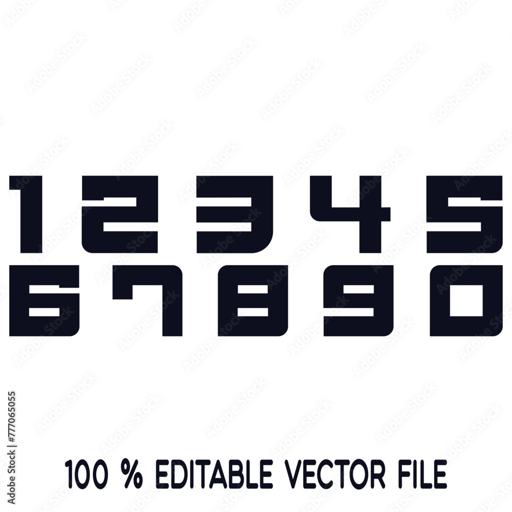 Number alphabet set, classic american, college style font. Uniform letter in black with a black outside contour line. Vintage sport font.For jersey, t-shirt, basketball, baseball, football. vector Number alphabet set, classic american, college style font. Uniform letter in black with a black outside contour line. Vintage sport font.For jersey, t-shirt, basketball, baseball, football. vector