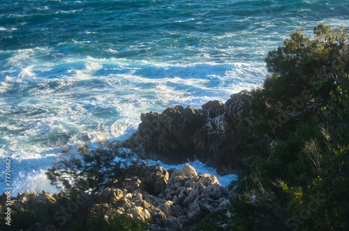 Méditerranée à Cap Martin, Alpes Maritimes, French Riviera