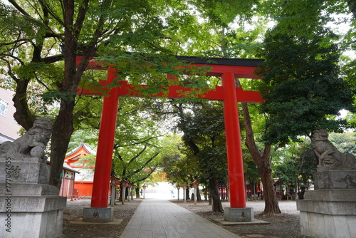 日本の東京都にある花園神社