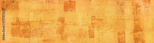 Yellow abstract background of sandy textures acrylic paint with high detail