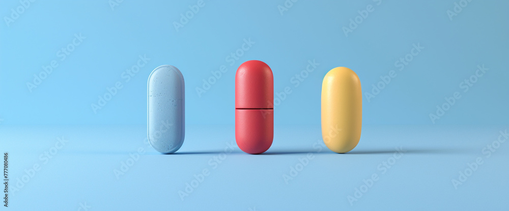 Pills minimal design background Pills minimal design background