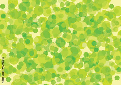 Fresh green spring vector wallpaper. Colorful shades lenses. Festive hand drawn illustration backdrop III.