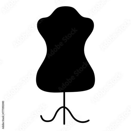 An icon design of mannequin

