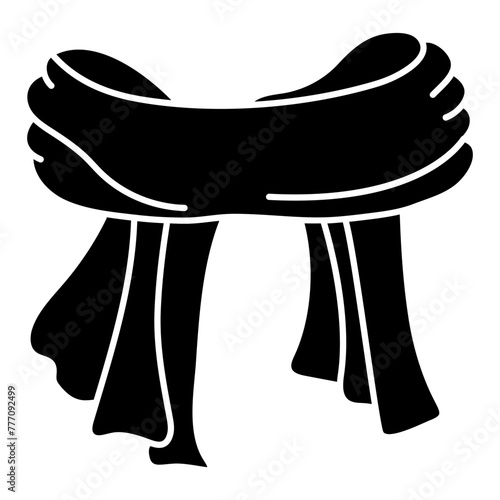 Creative design icon of muffler

