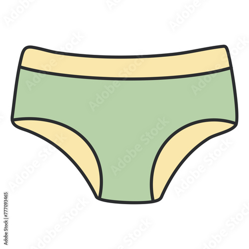 An icon design of underwear

