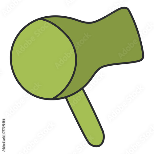 Perfect design icon of hair dryer

