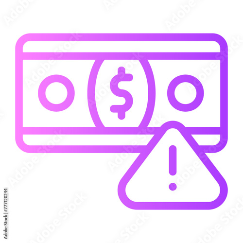 illegal gradient icon