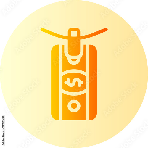 money laundering gradient icon