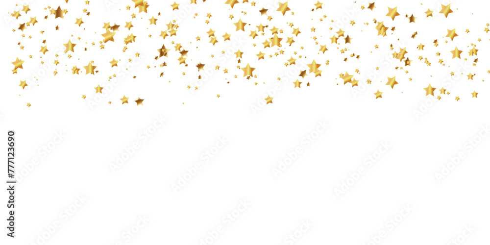 glittering gold star background Elegant vector illustration