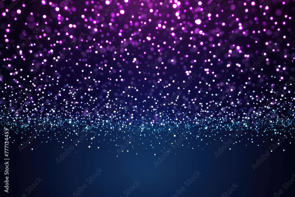 Obraz premium Abstract Clean Particles Background. Bokeh Particles. Circle Animation