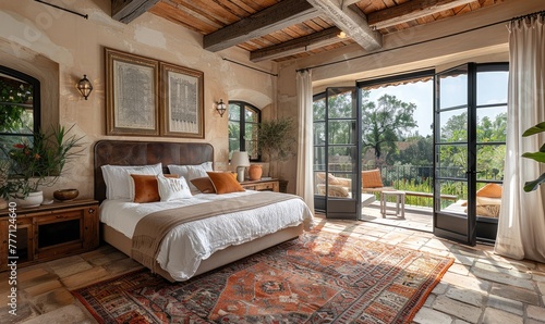 Beautiful villa bedroom in ...