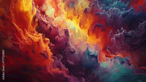 Captivating ultra 4k, 8k colorful background resembling a dynamic abstract painting, with bold brushstrokes, vibrant colors, and intricate patterns, creating a visually stunning display