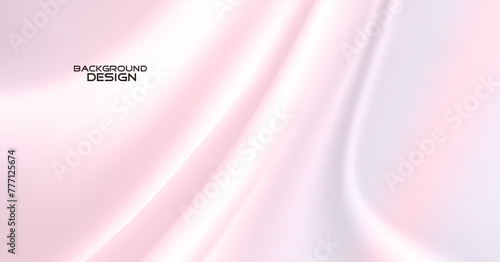 Gradient wave line style abstract background design.