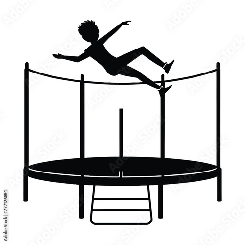 Trampoline Silhouette