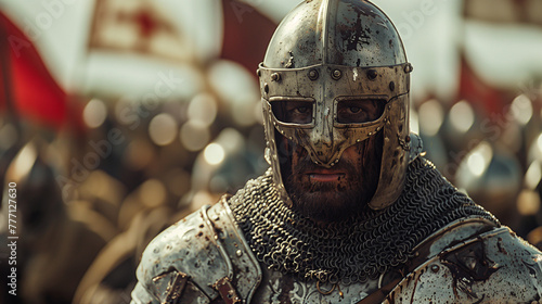 knights on the battlefield