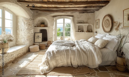 Beautiful villa bedroom in ...