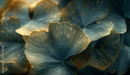 Floral Symphony A Close-up View of Nature's Artistry Generative AI