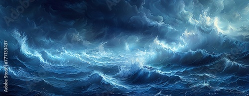 The Ocean's Majesty A Titanic-Inspired Artwork Generative AI
