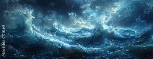 The Tempest A Stormy Sea with a Shipwrecked Generative AI