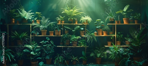 The Greenhouse A Haven for Indoor Plants Generative AI