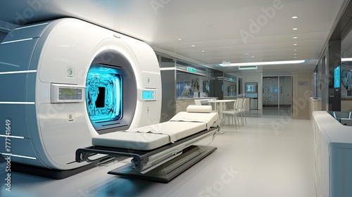 diagnostic modern hospital interior