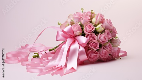 gift ribbon pink