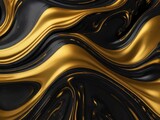 luxury abstract background, abstract gold waves