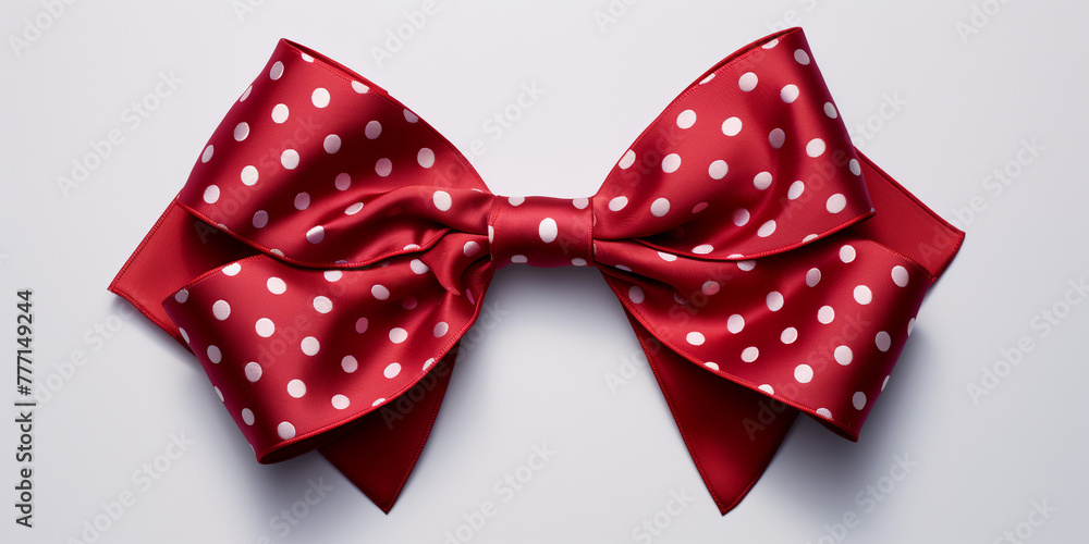 geometric pattern, crimson coloured ribbon bow сreated with Generative Ai geometric pattern, crimson coloured ribbon bow сreated with Generative Ai