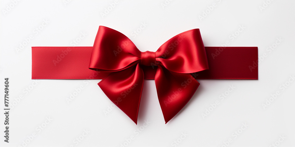 geometric pattern, crimson coloured ribbon bow сreated with Generative Ai geometric pattern, crimson coloured ribbon bow сreated with Generative Ai