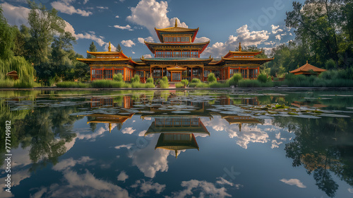 A Tapestry of Serenity: Norbulingka Unveiled - Architecture & Nature in Perfect Balance
