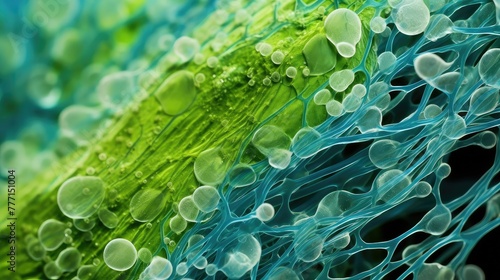 cells blue green algae