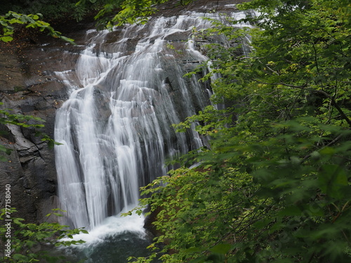 Banjiri Hakusen Falls  Eniwa City  Hokkaido