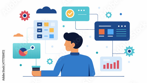 A detailed look at an AIpowered decisionmaking tool with a user selecting from a variety of algorithms and parameters to yze a complex dataset.