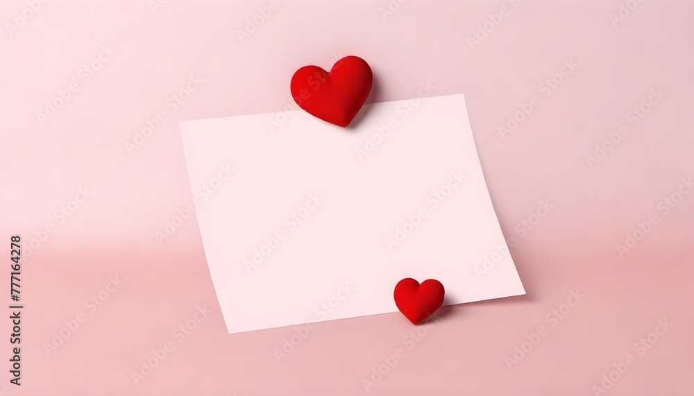 heart shaped post it note