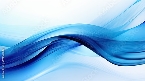 energy abstract blue waves © vectorwin