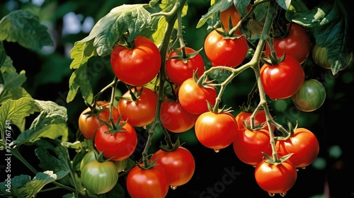 vine nature tomato red