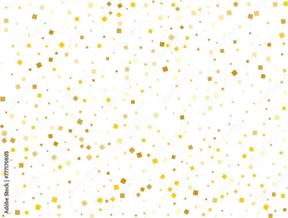 Gold Paper Squares Confetti Gold Paper Squares Confetti