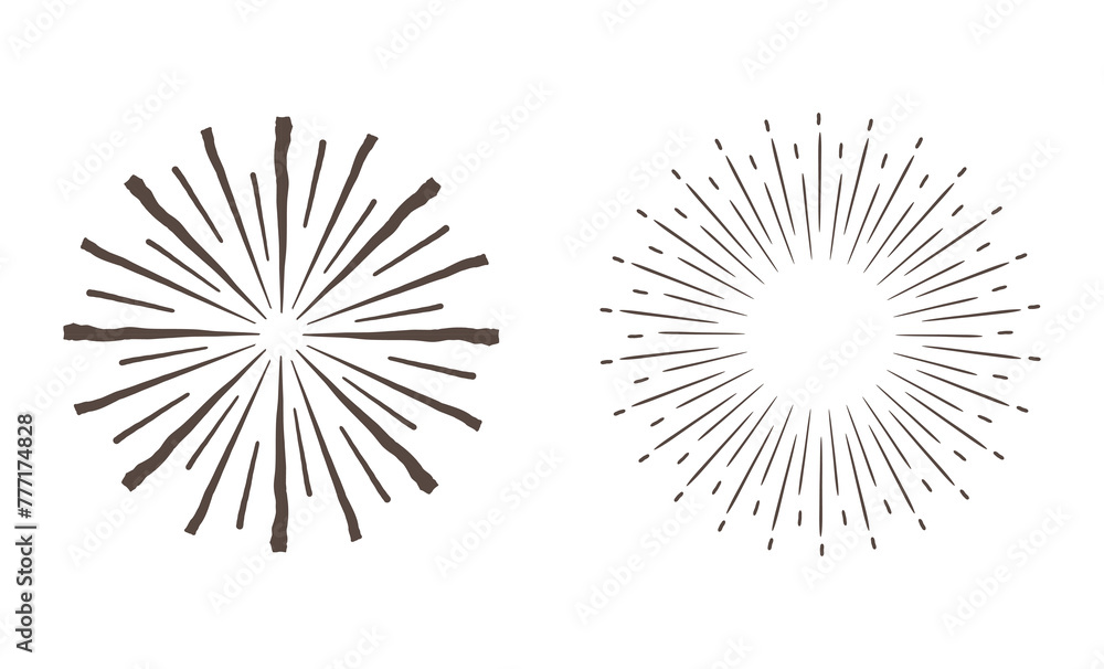 Sunburst and starburst Vector EPS Sunburst and starburst Vector EPS