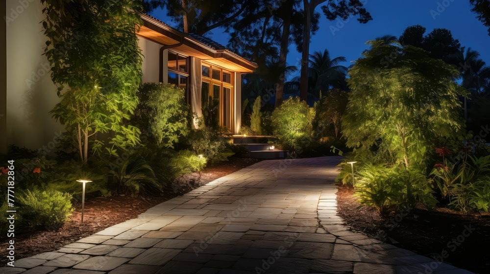 pathway outdoor lighting home