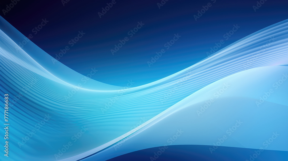 Flowing dot particles wave line pattern blue and purple gradient light ...