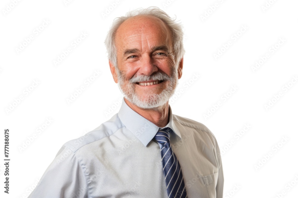 Senior businessman looking at camera with a bright smile isolated on white background businessman Senior businessman looking at camera with a bright smile isolated on white background businessman
