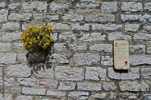 Corciano, vicoli, strade, case del vecchio borgo - Perugia, Umbria photo