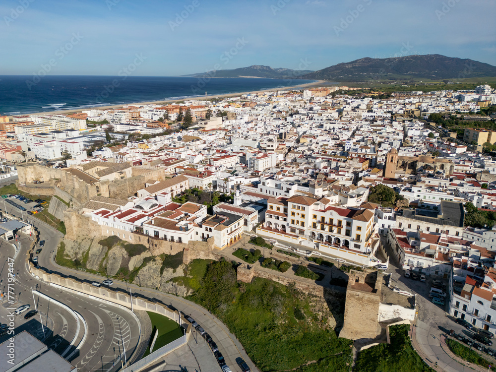 Vista A rea Del Municipio De Tarifa En La Provincia De C diz Andaluc a vista-a-rea-del-municipio-de-tarifa-en-la-provincia-de-c-diz-andaluc-a