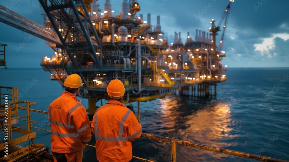 Offshore oil rig engineer Offshore oil rig engineer